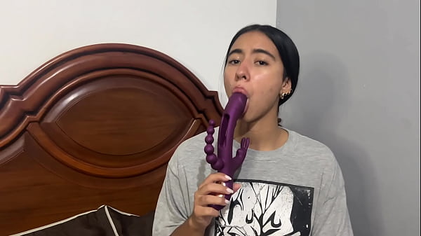 Image Stepsister visits her stepbrother and they have a hard fuck with a tight pussy blowjob