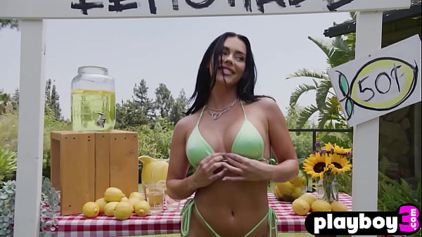 Image Juicy big tits Kaitlynn Anderson enjoys passion posing for the Playboy