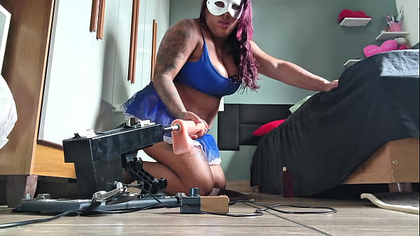 Image Cumming with a dildo deep down on all fours, with a lot of orgasm