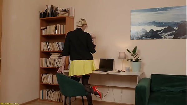 Image sex fantasy of the curvy secretary becomes reality