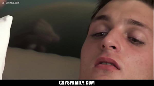 Image Stepson's Eyes Widen with Surprise and Arousal as He Feels His Stepdad's Hands on His Body - Gaysfamily