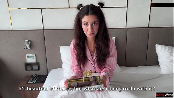 Image Happy Birthday Katty West - She dreamed of a BBC, but she got fucked perfectly by a hard white cock! - Cum Swallow