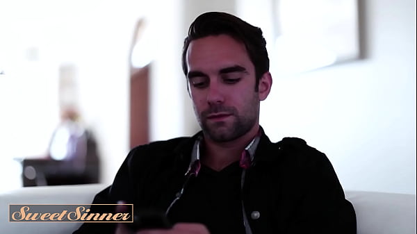 Image SWEET SINNER - Horny Sarah Vandella Wakes Up Her Man With A Sensual Makeout Sesh Before Swallowing His Cock Whole