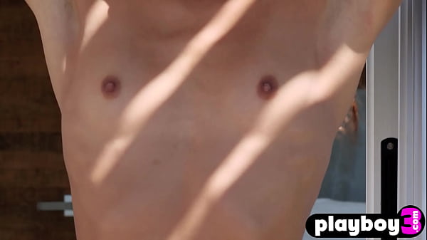 Image Small tits MILF model enjoyed hot posing after passion striptease session