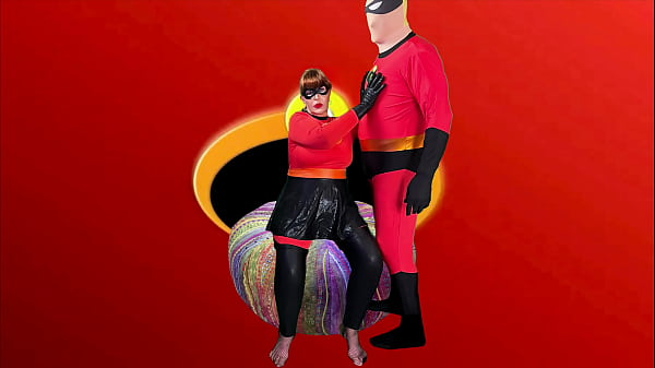 Image Granny Carmen's Elastigirl: Superhero Girl Cock Sucker
