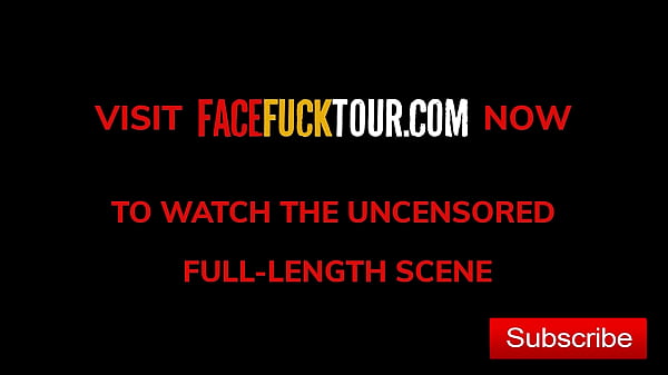 Image Submissive Latina Gags Hard On Big Cock In Rough Face Fuck Session