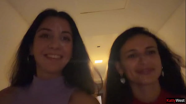 Image Slutty Neighbors Ask for Cum on Their Cute Faces for Public Cumwalk