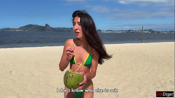Image Sex with a Brazilian on Vacation in Rio de Janeiro - Cum in Mouth Swallow