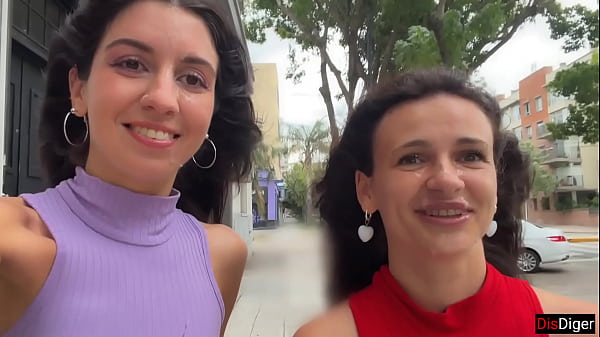 Image Cute Neighbors Suck Cock and Get Facial Cumshot for Public Cumwalk