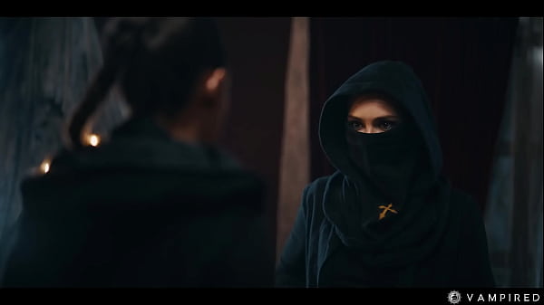 Image Cosplay Lesbian Vampire Sex - Bdsm Leather Girls in Lezdom Sub Dom Play Pussy Eating Session