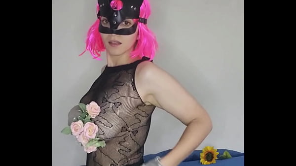 Image Savor my desire with my kitty mask and big tits