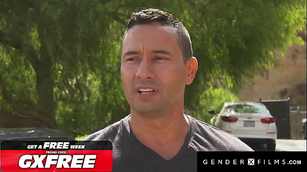 Image GENDERXFILMS - Trans Firefighter Gets Rescued By Huge Dick