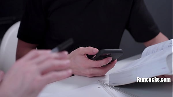 Image Tutoring Step Son While He Tops Me