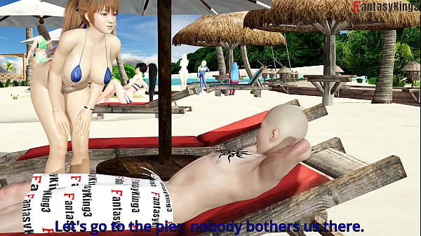 Image Kasumi gives me a Blowjob in a public beach | Fking3-D chapter 9 | Full & Pov version on Sheer & PTRN: Fantasyking3