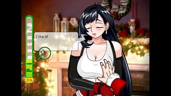 Image Tifa's Horny Xmas - Santa has come to give tifa some special presents