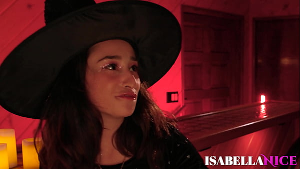 Image Lesbian Babe Isabella Nice Seduces Zoey Foxx While On Halloween Party