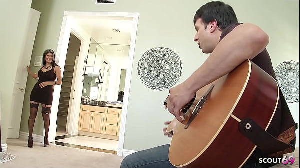 Image Fit Abs Mature Step-mom with perfect Body seduce Big Dick Boy in Lingerie to old young Cheating Fuck when husband is away