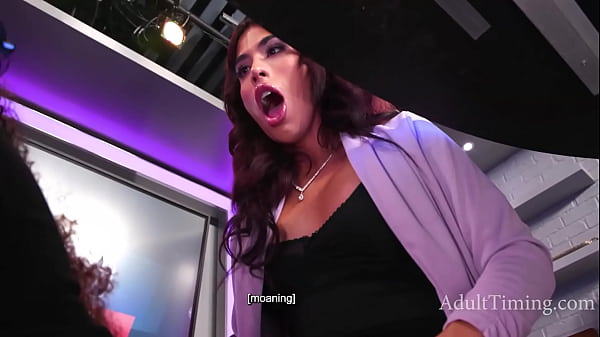 Image Hidden Producer Pleasures News Anchors During Broadcast (Trans Fucks Girl) - Destiny Mira, Ariel Demure, Avery Lust