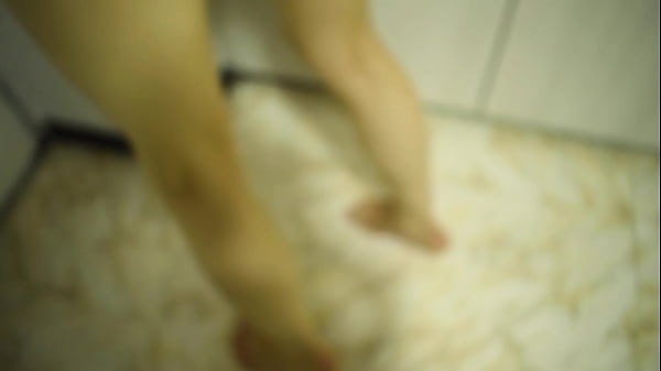 Image Semen drips down to his feet