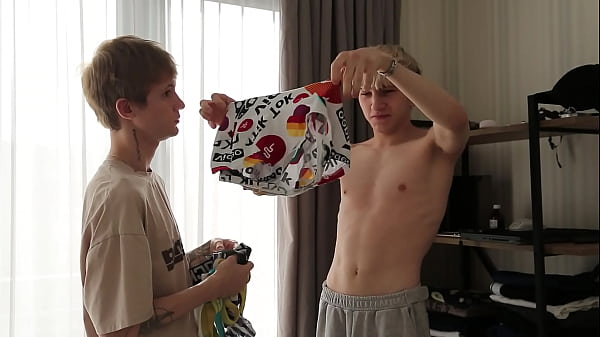 Image #13 Part 1 Twink Arouses Two Guys with Big Cocks to Fuck