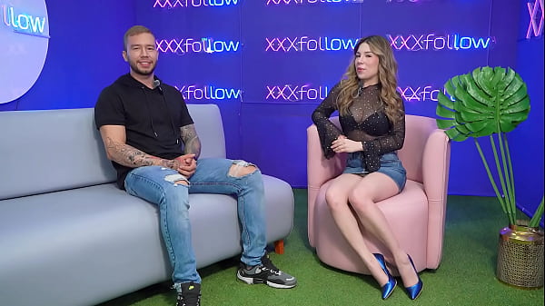 Image Huge-titted Latina bounces on BrianEvans&rsquo_ thick blond cock until she drains every last drop from his balls