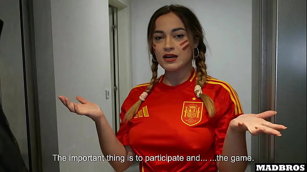 Image Big Ass Spanish Supporter Fucked Anal And DP In Parking Lot After Soccer Match !!!