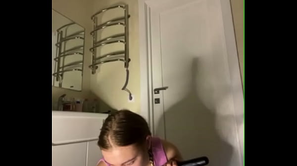 Image Masturbating upside down