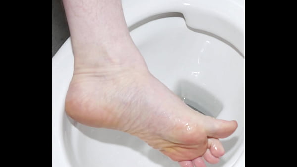 Image Nude in Public Restroom Toilet