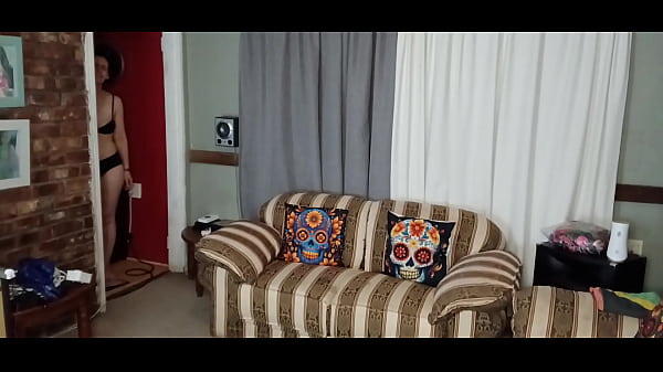 Image Strange girl came into my house naked