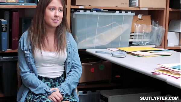 Image Security staffs taking turns using Pixie Smalls petite sexy body to get away with stealing from her own customers