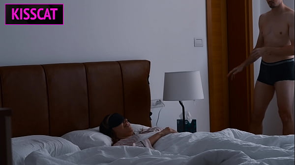 Image oops... Step son cums inside in blindfolded Step mom while husband showering at next door!