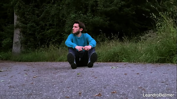 Image Caught taking a piss and jerking off outdoors - gay public exhibitionist