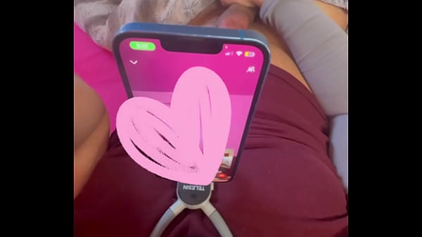 Image Make Me Cum from the Other Side of the Screen Edging My Heavy Cock on FaceTime