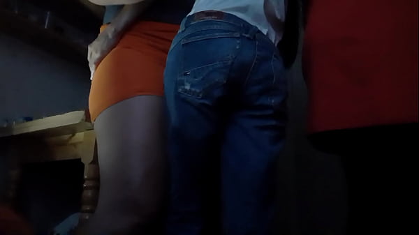 Image I fuck my neighbor in the mouth and try to cum faster so that we don&rsquo_t get caught by her girlfriend who is cooking next to us