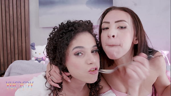 Image P-Sluts Vol.75 starring Super cute Giih Spanic and Brusa Santos assfucked together in hot orgy 4 on 2 with DAP, DP ,showing their prolapse and Piss Drinking