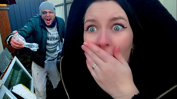 Image Girl blogger fucks a homeless man for likes