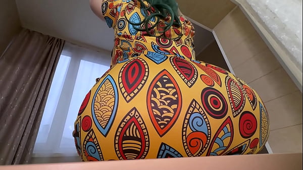 Image Busty stepmom with a huge juicy ass sat on the windowsill to enjoy the view, stepson immediately gave her triple pleasure without leaving the window