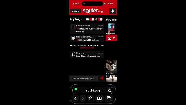 Image Mitchibitionist watching my videos of ME and streaming it LIVE