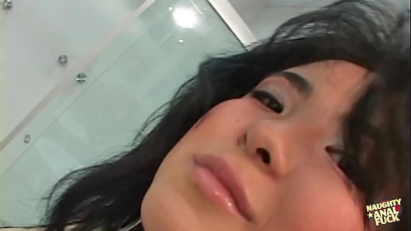 Image Adventurous Mariana Sato claims the hygienic public bathroom as her exclusive missionary anal station