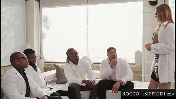 Image ROCCO SIFFREDI - Sexy Fake Tittied Bitch Takes 4 Cccks At The Sex Clinic