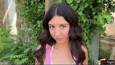 Image Peeing Teen Caught in Abandoned Place and Fucked in Tight Pussy Creampie