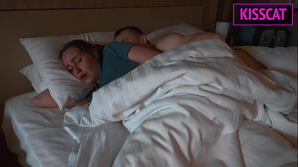 Image Only one bed in room? Step mom shares a hotel with step son and lets him cum on ass at night