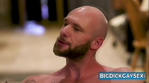 Image Andolini XXL stroking his cock watching the beefy twunks Hugo Dupre and Occitan Prince gets trained by Guillaume Wayne