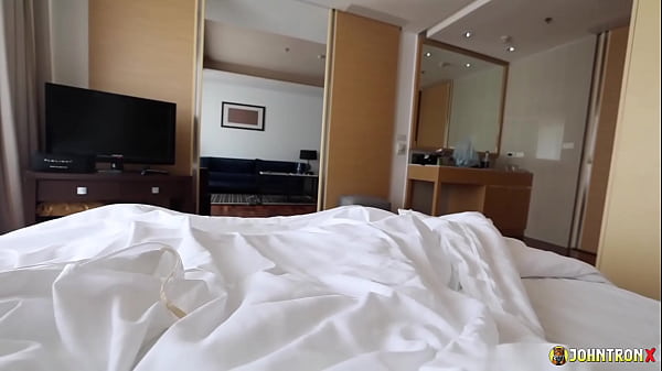 Image JohnTronX - Sizzling morning sex and creampie with a sexy tattooed Asian girl