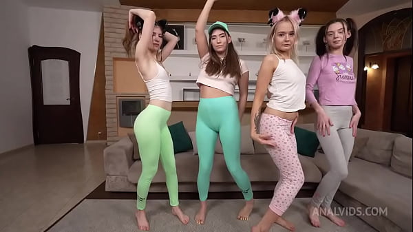 Image Naughty girls skip school to have sex with 4 adult men.