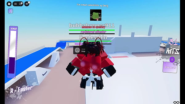 Image Beating and fucking this slut in roblox cumbat