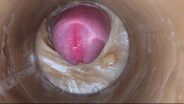 Image Precum in my pussy Camera In Vagina 4k