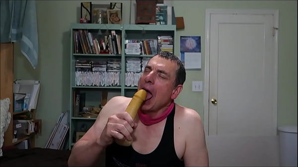 Image sucking fake dick