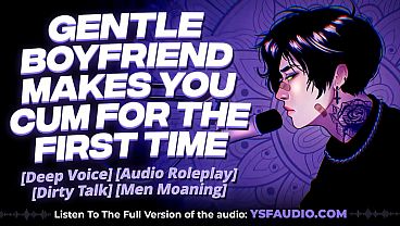 Image (Audio) Sweet Gentle Boyfriend Makes You Orgasm for First Time. | Men Moaning | Roleplay Audio