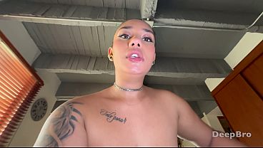 Image Thick Latina rides my cock hard with wild bounces, how many can you take?